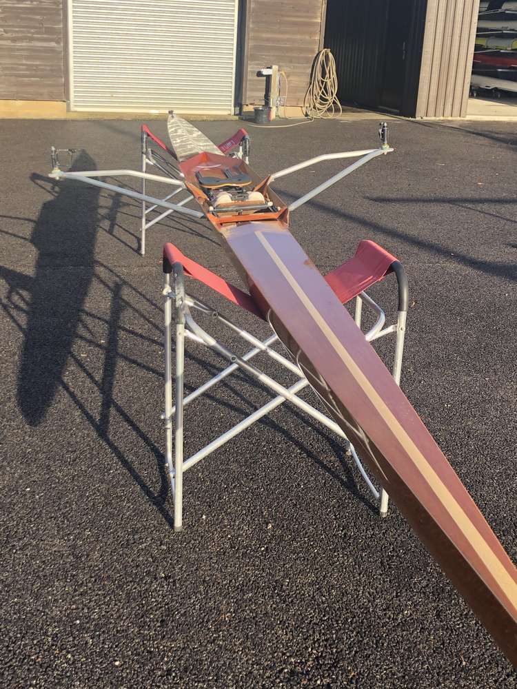 85kg Custom Single scull Carl Douglas Racing Shells